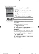 Предварительный просмотр 261 страницы Samsung LE32M7 Owner'S Instructions Manual