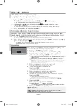 Предварительный просмотр 279 страницы Samsung LE32M7 Owner'S Instructions Manual