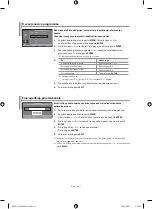 Предварительный просмотр 283 страницы Samsung LE32M7 Owner'S Instructions Manual