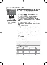 Предварительный просмотр 289 страницы Samsung LE32M7 Owner'S Instructions Manual