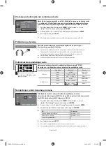 Предварительный просмотр 292 страницы Samsung LE32M7 Owner'S Instructions Manual