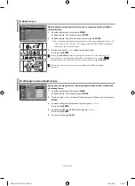 Предварительный просмотр 296 страницы Samsung LE32M7 Owner'S Instructions Manual