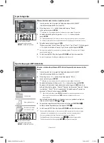 Предварительный просмотр 304 страницы Samsung LE32M7 Owner'S Instructions Manual