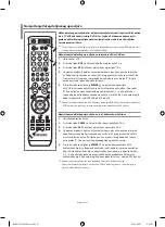 Предварительный просмотр 309 страницы Samsung LE32M7 Owner'S Instructions Manual