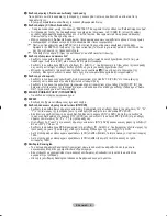 Предварительный просмотр 188 страницы Samsung LE32M8 Owner'S Instructions Manual