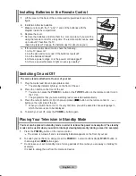 Предварительный просмотр 10 страницы Samsung LE32M87BD Owner'S Instructions Manual