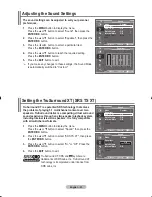 Предварительный просмотр 25 страницы Samsung LE32M87BD Owner'S Instructions Manual