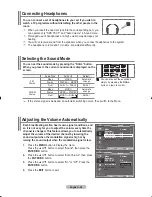 Предварительный просмотр 26 страницы Samsung LE32M87BD Owner'S Instructions Manual