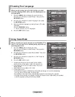 Предварительный просмотр 30 страницы Samsung LE32M87BD Owner'S Instructions Manual