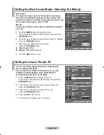 Предварительный просмотр 31 страницы Samsung LE32M87BD Owner'S Instructions Manual