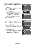 Предварительный просмотр 36 страницы Samsung LE32M87BD Owner'S Instructions Manual