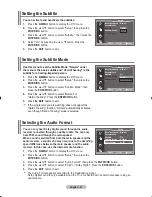 Предварительный просмотр 43 страницы Samsung LE32M87BD Owner'S Instructions Manual