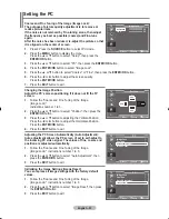 Предварительный просмотр 55 страницы Samsung LE32M87BD Owner'S Instructions Manual