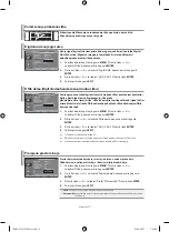 Предварительный просмотр 281 страницы Samsung LE32N7 Owner'S Instructions Manual