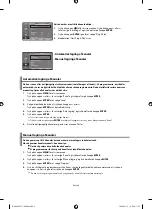 Предварительный просмотр 62 страницы Samsung LE32R32 Owners Instrucitons