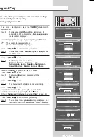 Preview for 15 page of Samsung LE32R53B Owner'S Instructions Manual