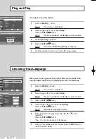 Preview for 16 page of Samsung LE32R53B Owner'S Instructions Manual