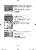 Предварительный просмотр 20 страницы Samsung LE32R7 Owners Instrucitons