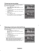 Preview for 27 page of Samsung LE32R8 Owner'S Instructions Manual