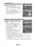 Preview for 216 page of Samsung LE32R8 Owner'S Instructions Manual