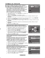 Preview for 241 page of Samsung LE32R8 Owner'S Instructions Manual