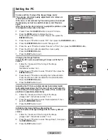 Preview for 40 page of Samsung LE32R82B Owner'S Instructions Manual