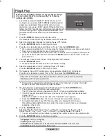 Предварительный просмотр 11 страницы Samsung LE32R86WD Owner'S Instructions Manual