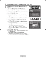 Предварительный просмотр 41 страницы Samsung LE32R86WD Owner'S Instructions Manual