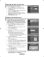 Предварительный просмотр 42 страницы Samsung LE32R86WD Owner'S Instructions Manual