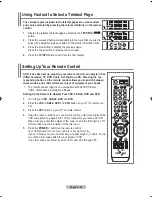 Предварительный просмотр 50 страницы Samsung LE32R86WD Owner'S Instructions Manual