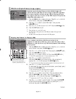 Предварительный просмотр 16 страницы Samsung LE32S62 Owner'S Instructions Manual