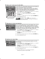 Предварительный просмотр 18 страницы Samsung LE32S62 Owner'S Instructions Manual