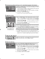 Предварительный просмотр 67 страницы Samsung LE32S62 Owner'S Instructions Manual