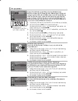 Предварительный просмотр 78 страницы Samsung LE32S62 Owner'S Instructions Manual