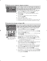 Предварительный просмотр 120 страницы Samsung LE32S62 Owner'S Instructions Manual