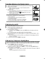 Предварительный просмотр 11 страницы Samsung LE37A615 User Manual