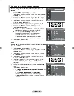 Preview for 34 page of Samsung LE37A615 User Manual