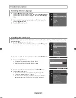 Предварительный просмотр 41 страницы Samsung LE37A676A1W User Manual