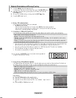 Предварительный просмотр 46 страницы Samsung LE37A676A1W User Manual