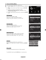 Предварительный просмотр 70 страницы Samsung LE37A676A1W User Manual