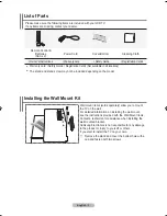 Предварительный просмотр 5 страницы Samsung LE37M8 Owner'S Instructions Manual