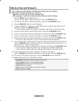 Предварительный просмотр 13 страницы Samsung LE37M8 Owner'S Instructions Manual