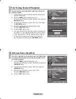 Предварительный просмотр 16 страницы Samsung LE37M8 Owner'S Instructions Manual