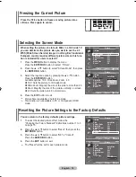 Предварительный просмотр 21 страницы Samsung LE37M8 Owner'S Instructions Manual