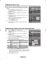 Предварительный просмотр 29 страницы Samsung LE37M8 Owner'S Instructions Manual