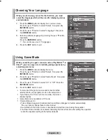 Предварительный просмотр 30 страницы Samsung LE37M8 Owner'S Instructions Manual