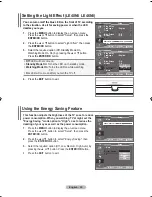 Предварительный просмотр 32 страницы Samsung LE37M8 Owner'S Instructions Manual