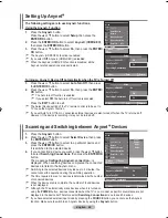 Предварительный просмотр 58 страницы Samsung LE37M8 Owner'S Instructions Manual