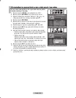 Предварительный просмотр 165 страницы Samsung LE37M8 Owner'S Instructions Manual