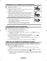 Предварительный просмотр 196 страницы Samsung LE37M8 Owner'S Instructions Manual